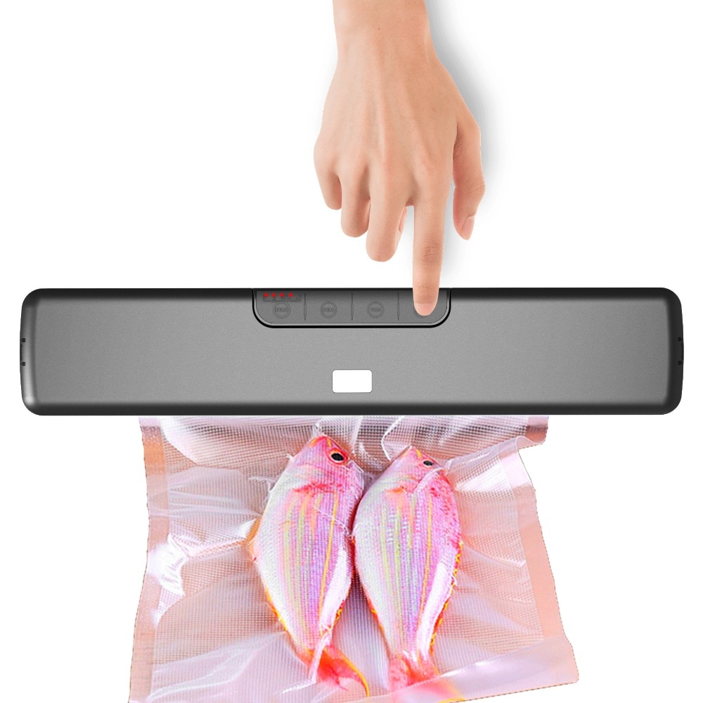 Max 34CM vacuum sealer dry and wet machine dual-purpose automatic vacuum packaging household sealing machine 20PCS free