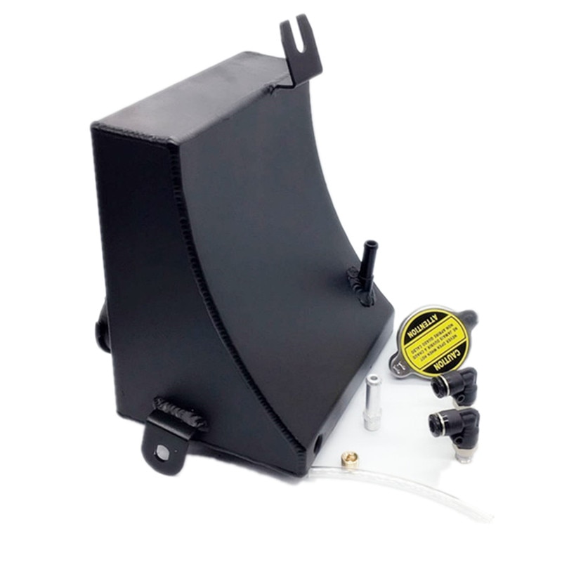 La captura de aceite SPSLD puede refrigerar el depósito del tanque de agua puede atrapar el tanque de combustible con la tapa adecuada para Nissan 240sx s13 S14