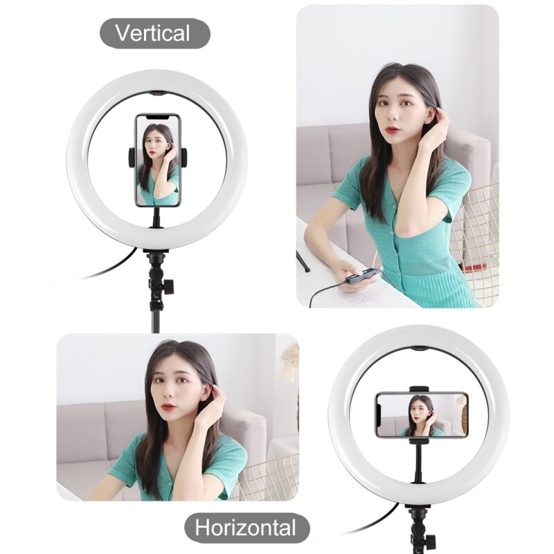 Gebogen Oppervlak Live Vullen Licht Broadcast Verfraaiing Light Usb Charger Verstelbare Helderheid Voor Indoor Outdoor Fotografie