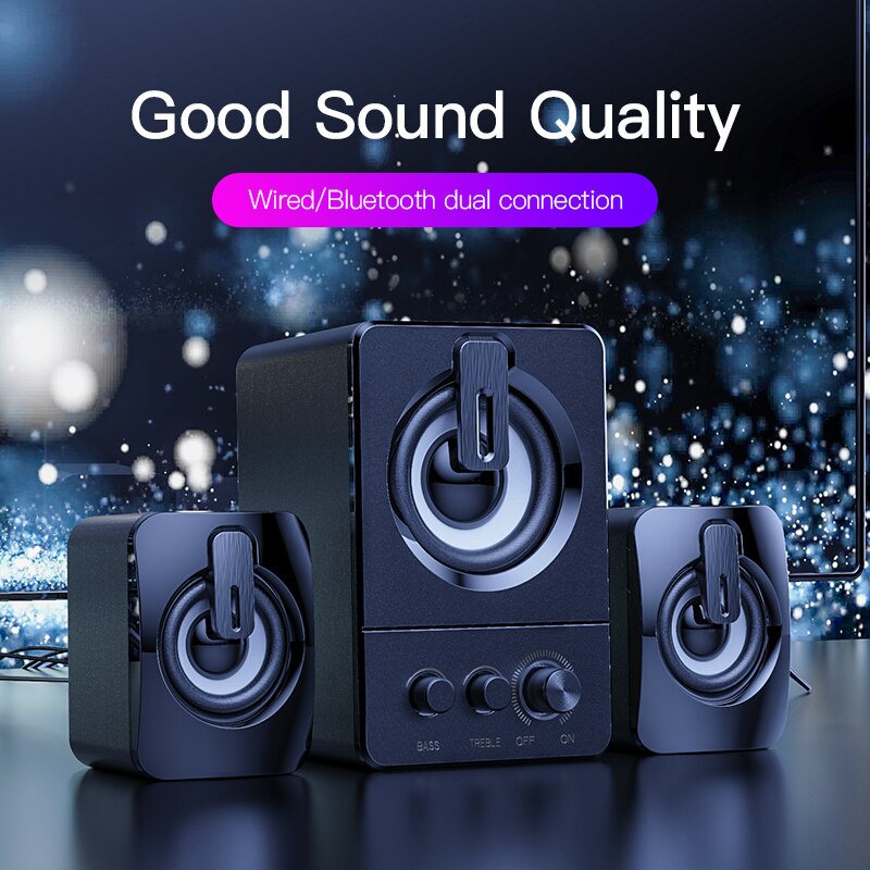 USB Wired Computer Speakers PC 4D Stereo Sound Surround Loudspeaker for Laptop Desktop Bluetooth Speaker Multimedia Loudspeaker