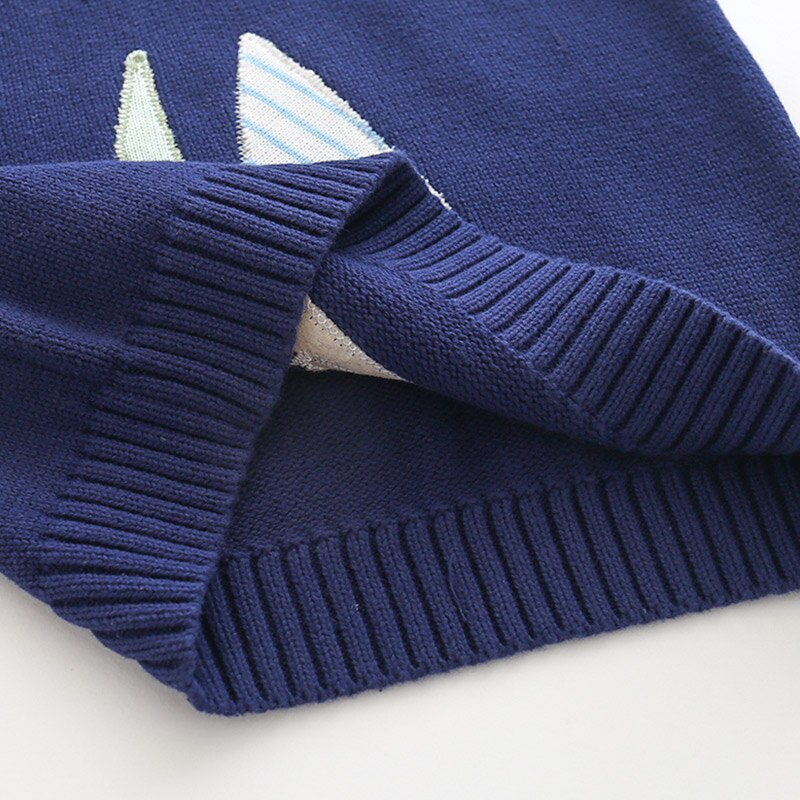 Brand Boys Sailing Vest Winter Children's Clothing Boys Knit Vest Top