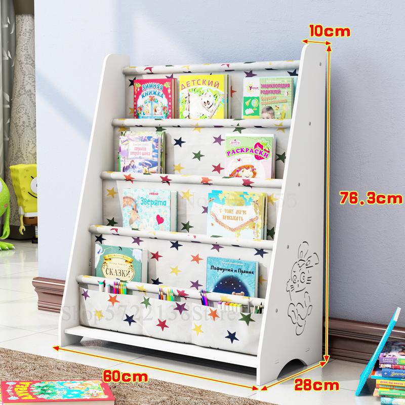 freundlicher Bücherregal Boden Einfache Gestell Wirtschaftlich Schüler Bücherregal Kindergarten freundlicher Bild Buch Lagerung Gestell: VIP 11