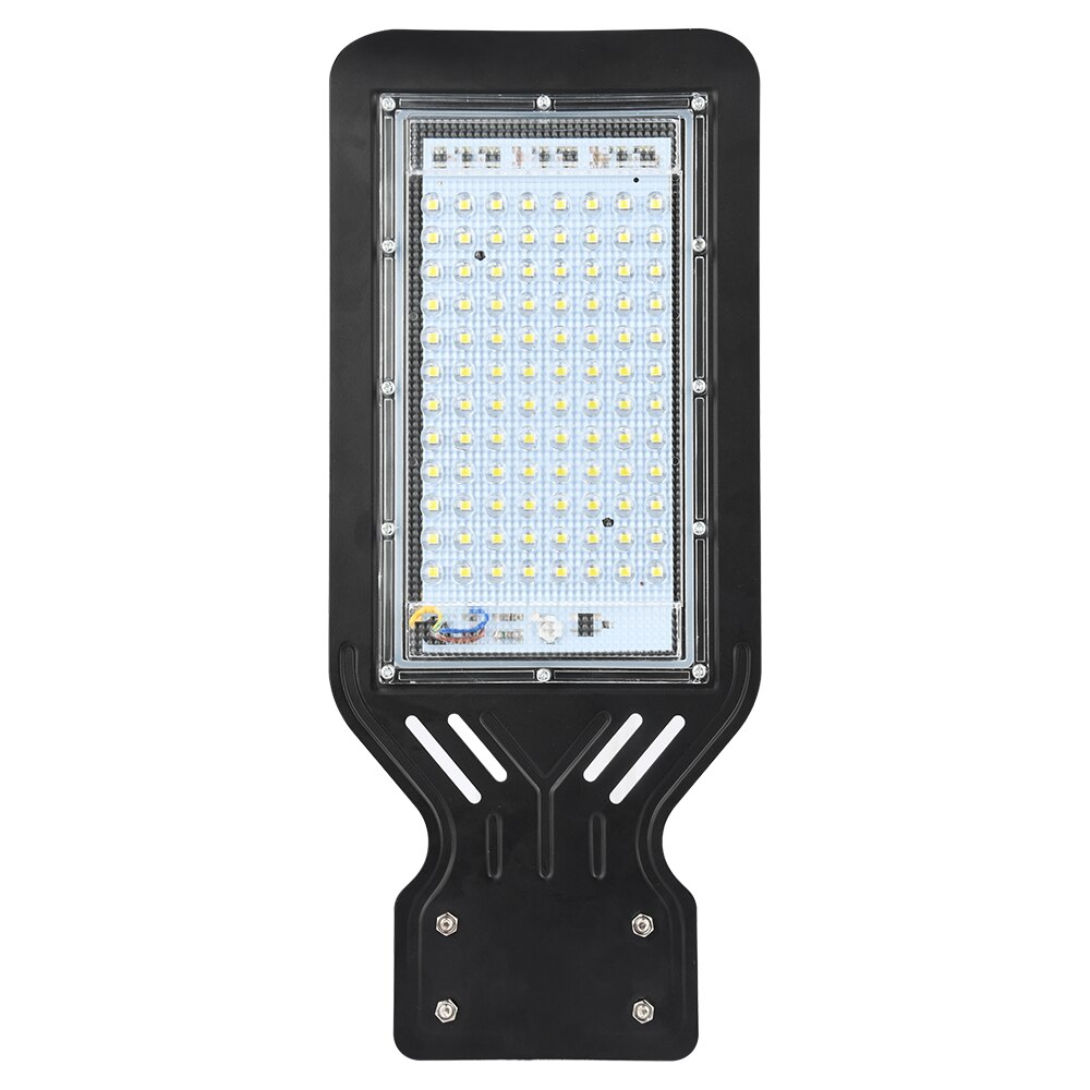 Utendørs gatelykt vegg vanntett  ip65 100w industriell hage firkantet motorvei ledet veglampe moderne belysning  ac110v 120v 220v: Svart skall 100w / Varmt lys 110v
