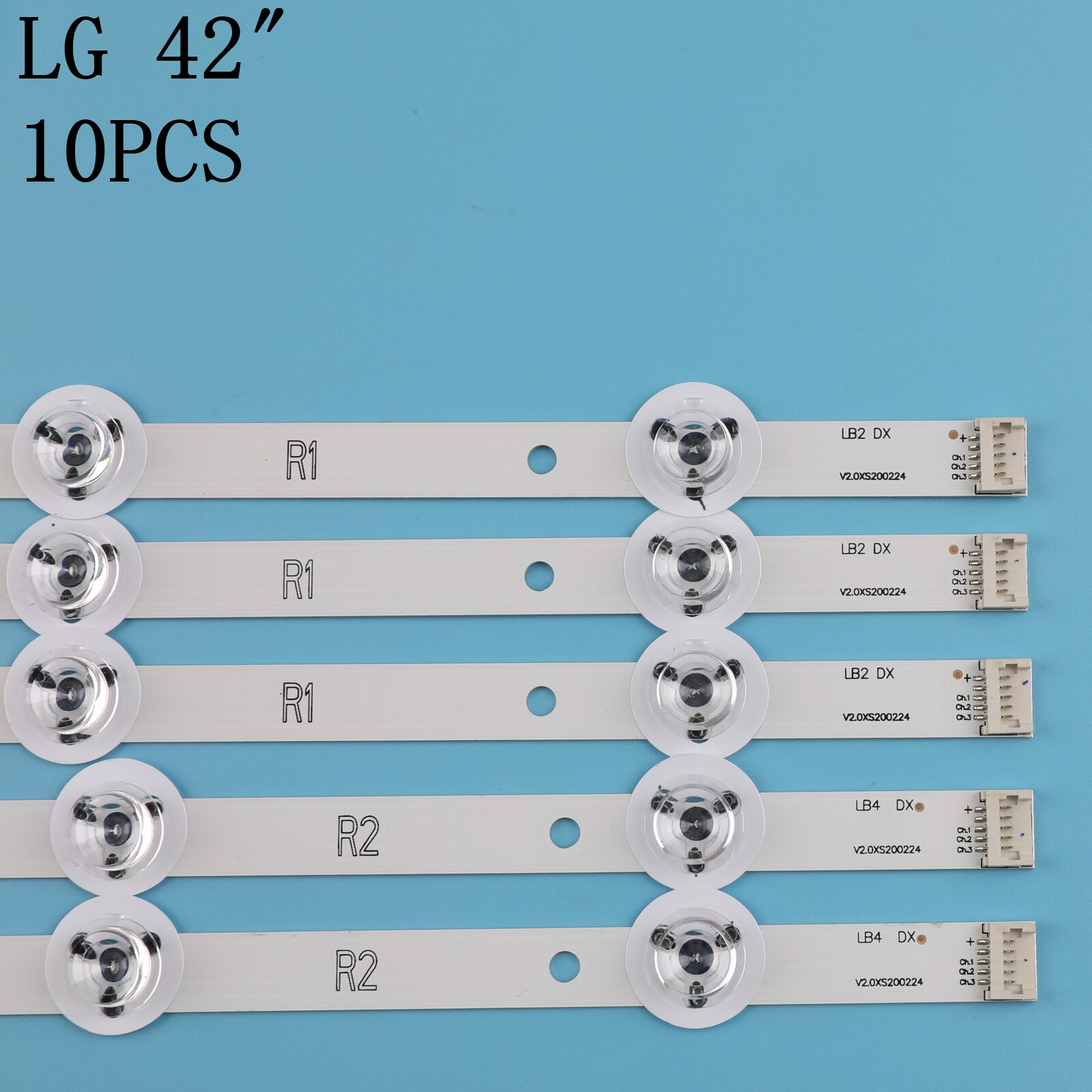 Striscia di LED Per LG 42 ''TV 6916L-1683B 6916L-1685B 6916L-1682A 6916L-1684A 42LB700V 42LB671V 42LB720V 42LB730V 42LB690V