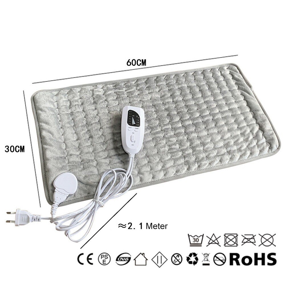 6 Level Heating Pad Back Therapy Pad Electric Heating Pad Physiotherapy Small Electric Blanket Foot Warmer 110/220V EU/US/AU/UK