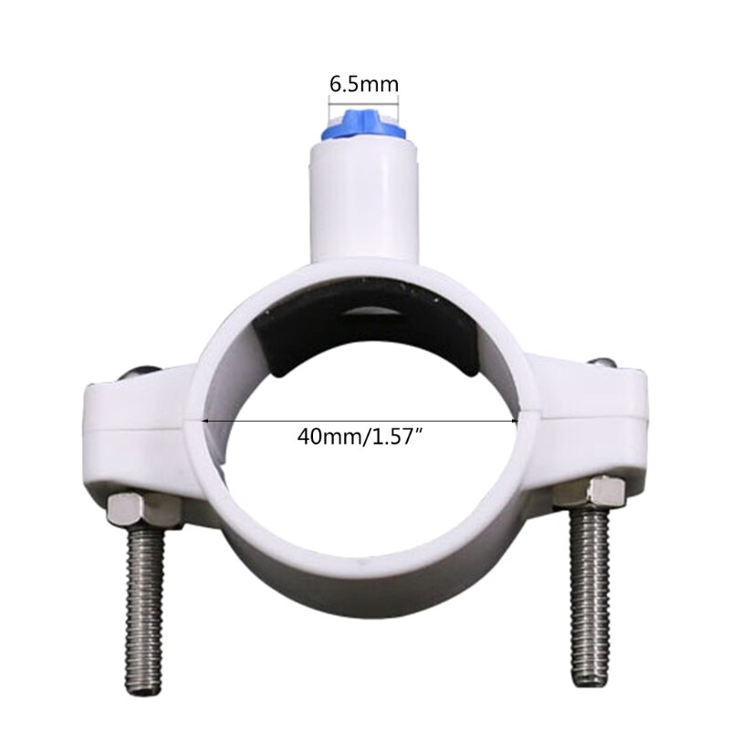 OD Hose Quick Connection Reverse Osmosis Aquarium System RO Water 40mm Drain Waste Water Pipe Clamp Saddle Clips