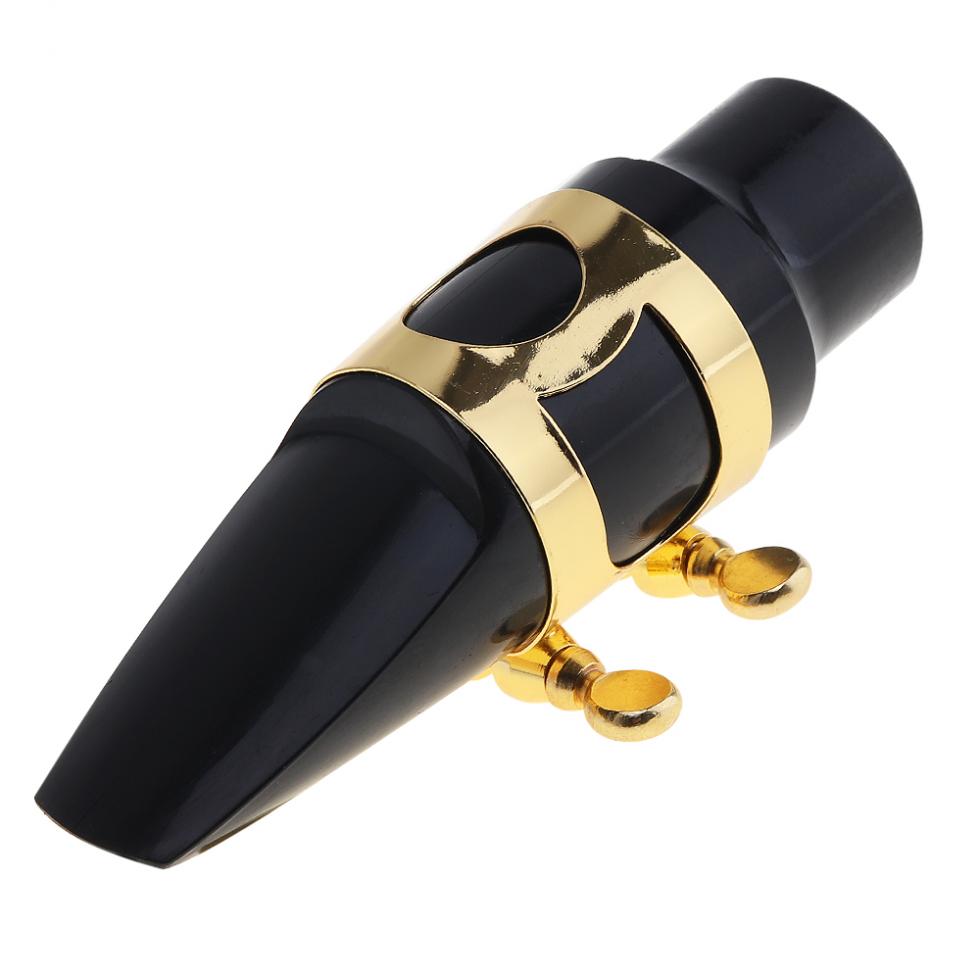 Draagbare Alto-Saxofoon Mondstuk Met Mondstuk Cap & Mondstuk Clip & Mondstuk Riet