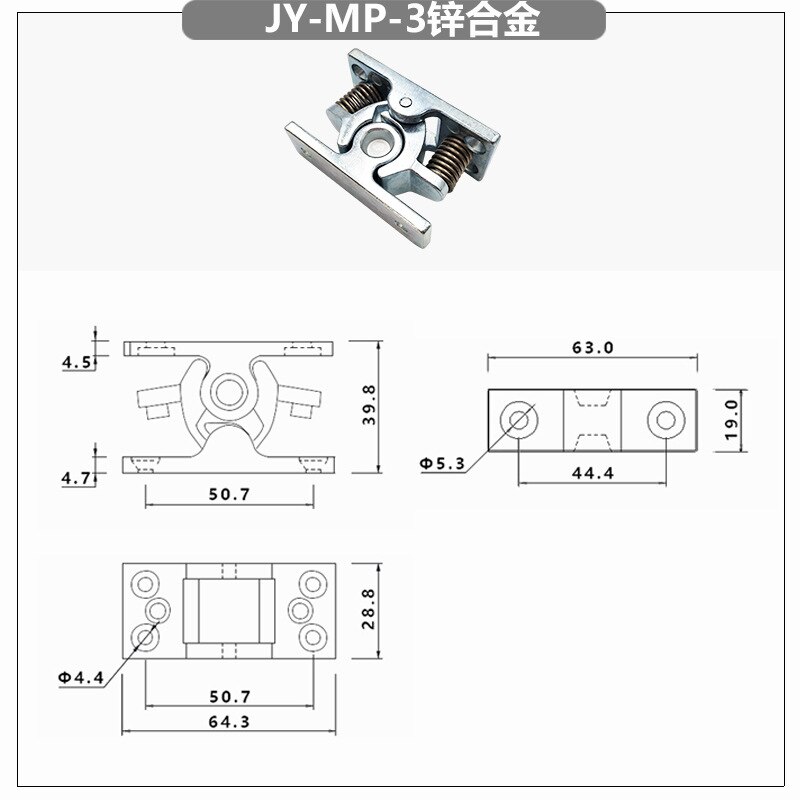 Heavy Ball Roller Door Touch Zinc Alloy Buckle Lock Steel Spring Stopper Pulley Groove Latch Catches Furniture Hardware