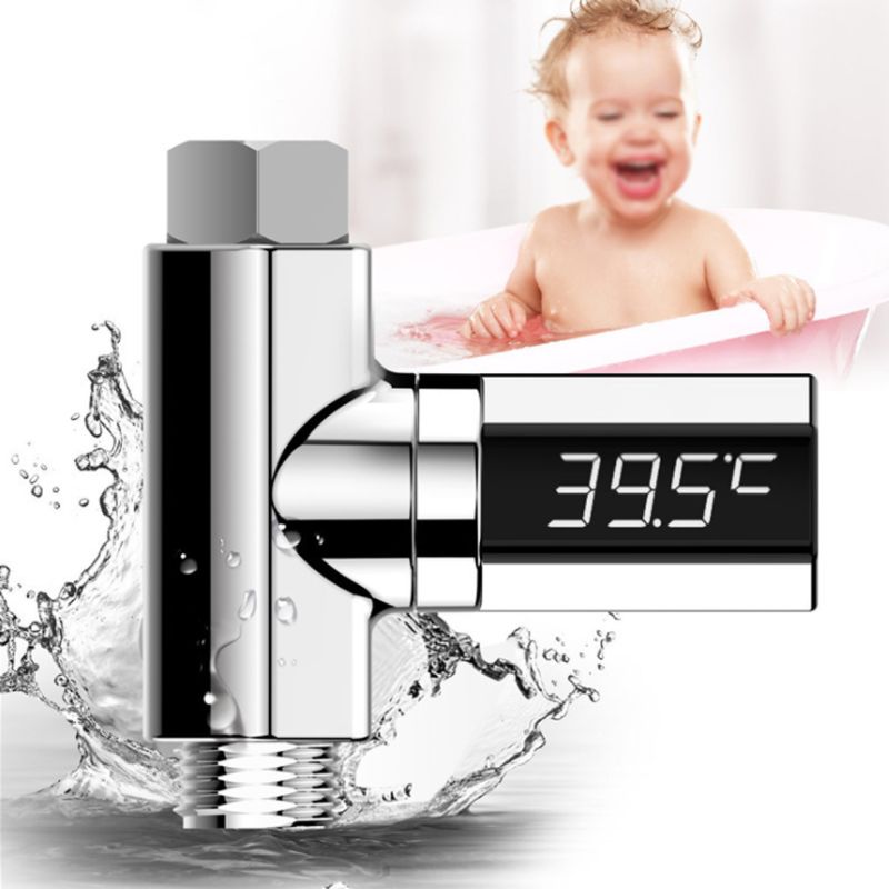 Affichage LED robinet de débit d'eau à domicile thermomètre de douche moniteur de température bébé