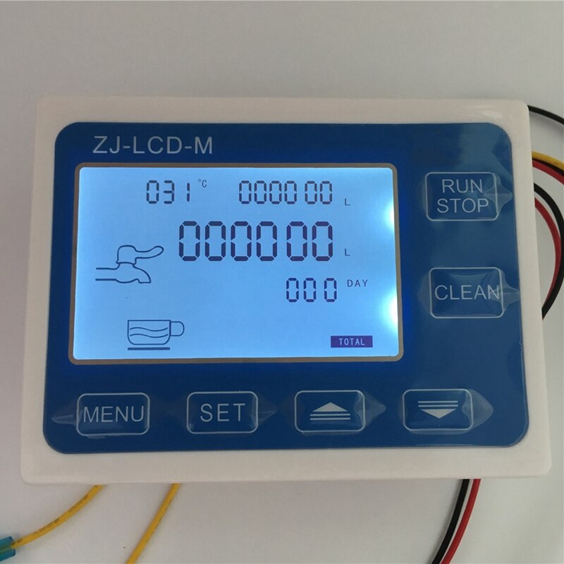 2 Pcs Control Flow Sensor Meter Lcd Display Zj-Lcd-M Screen for Flow Sensor Flow