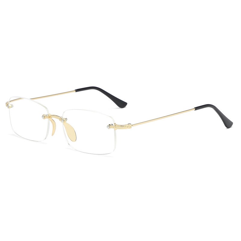 Ultralight Rimless Reading Glasses Anti Blue Light Radiation Computer Presbyopia Readers Spectacleso Reader Kulary 1.0 To 4.0