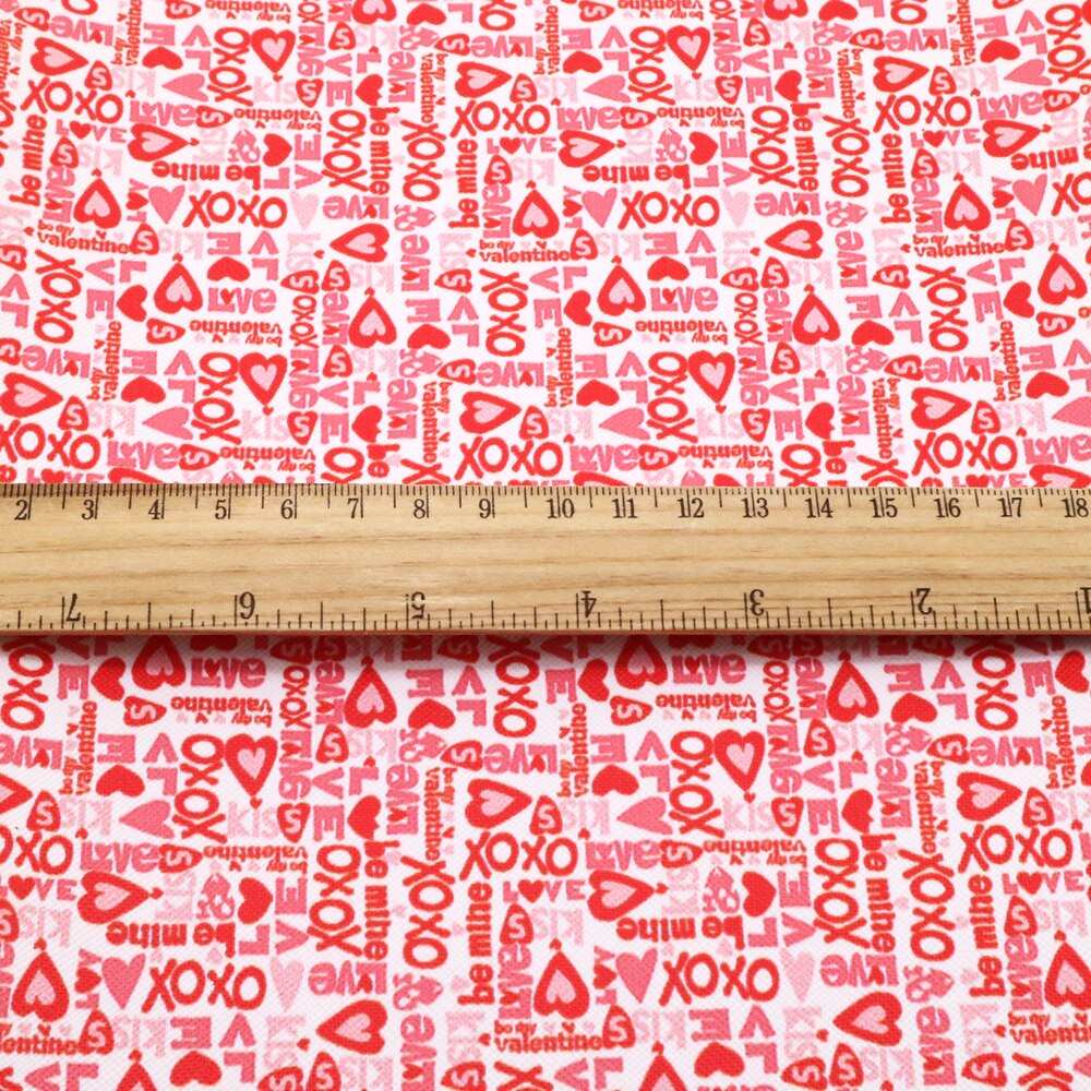 20*34cm Valentinstag Liebe Herz Synthetische Leder Stoff, DIY Handgemachte Materialien Für, Der Ohrringe, 1Yc3529: 1060523001