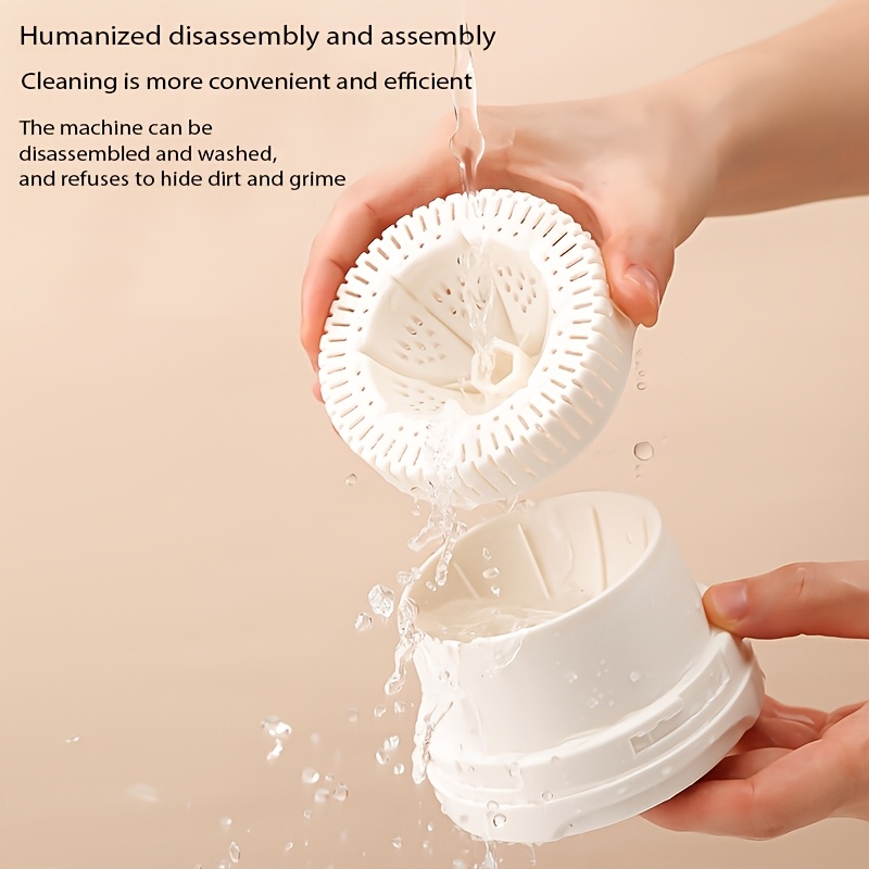 1pc USB oplaadbare afneembare sapcentrifugebeker - schoon te maken, draagbare blender voor gebruik in de keuken, thuis en op kantoor