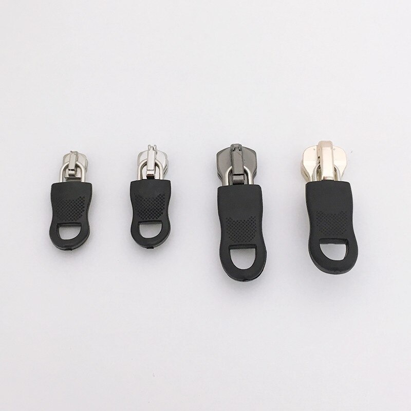 Vaihtovetoketjulaput vetoketjukiinnitys vaatteille musta vetoketjukiinnitys matkalaukkuun matkalaukku vaateteltta reppu 5 kpl/setti