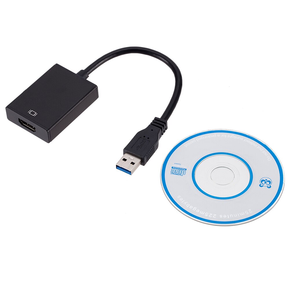 Usb 3.0 Naar 1080P Hd Hdmi-Compatibel Video Kabel Adapter Converter Externe Grafische Kaart Voor Windows 8 7