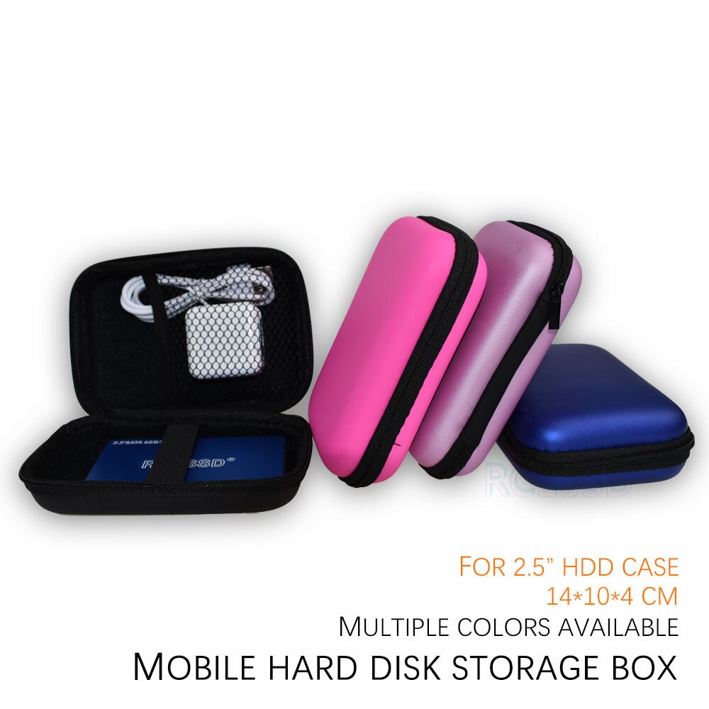 Mobiele Harde Schijf Tas 2.5 Inch Opbergdoos Datakabel U Disk Opladen Schat Beschermende Digitale Bluetooth Headset Opbergtas