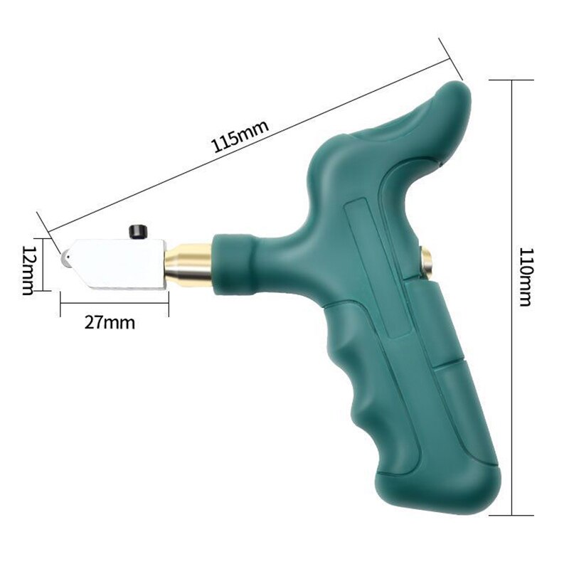 Hand Grip Tegel Cutter Divider Glassnijder Opener Voor Keramische Tegels Glas Multifunctionele Draagbare Opener Thuis Glassnijder