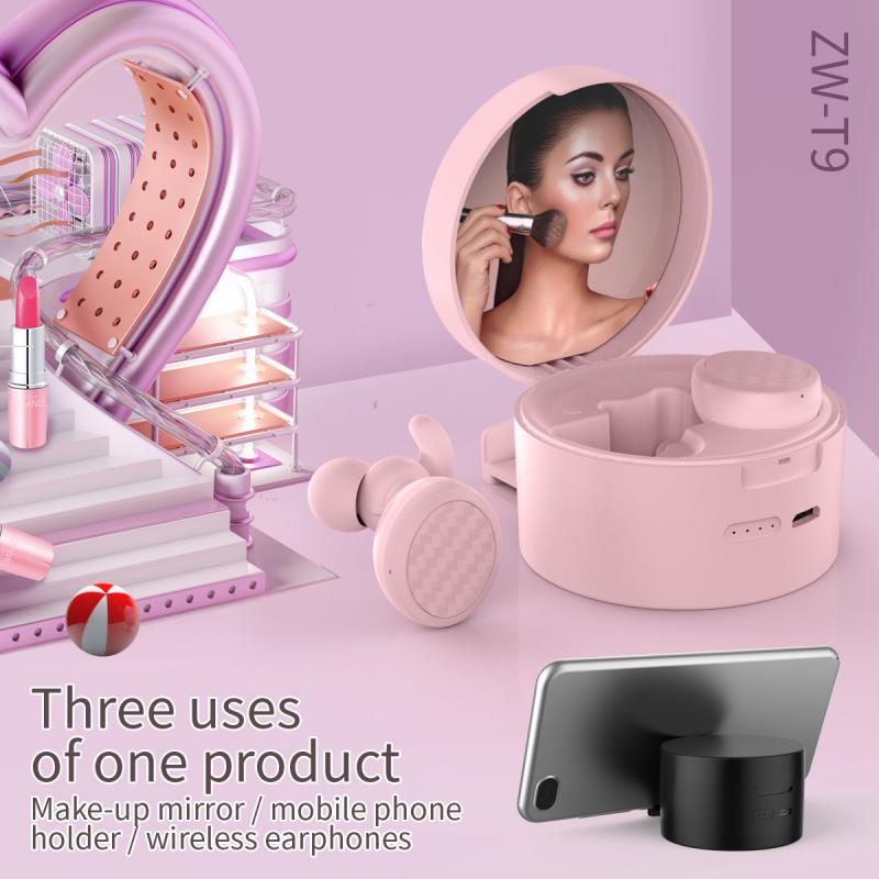 In-Ear Sports Earphones ZW-T9 Earbuds TWS Earphone Bluetooth 5.0 Wirless Sports Headphones Headset Earphones & Headphones