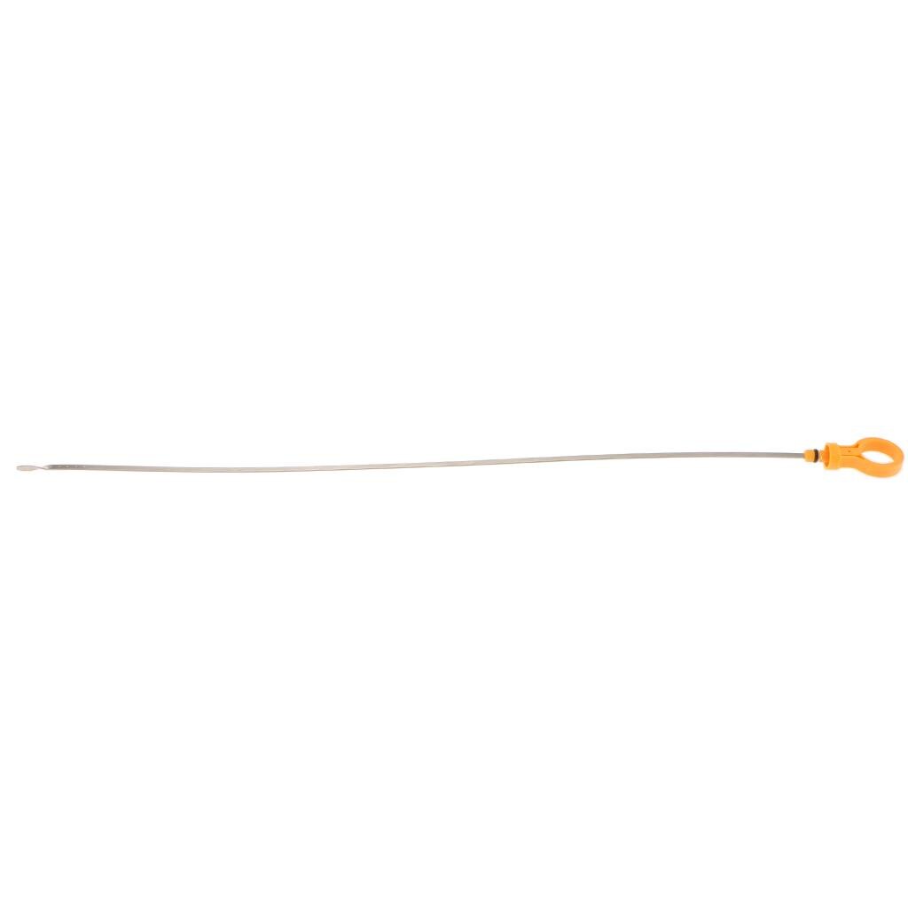 1PC Yellow Automotive Engine Oil Level Dipstick Replacement 590mm for