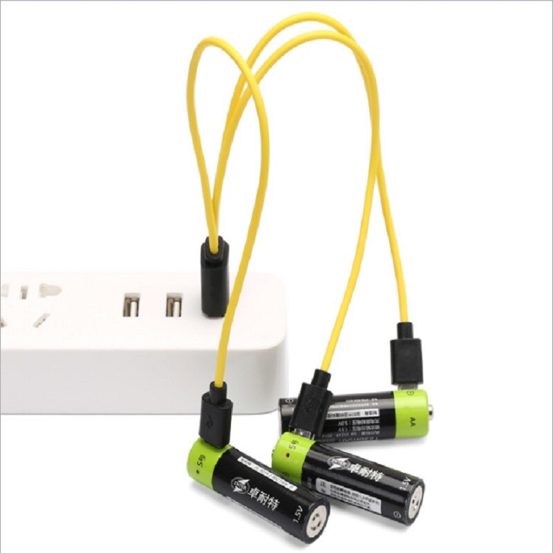 Znter Micro Usb-oplaadkabel Voor Znter Aa Aaa C Size D Size 18650 Usb Oplaadbare Batterij