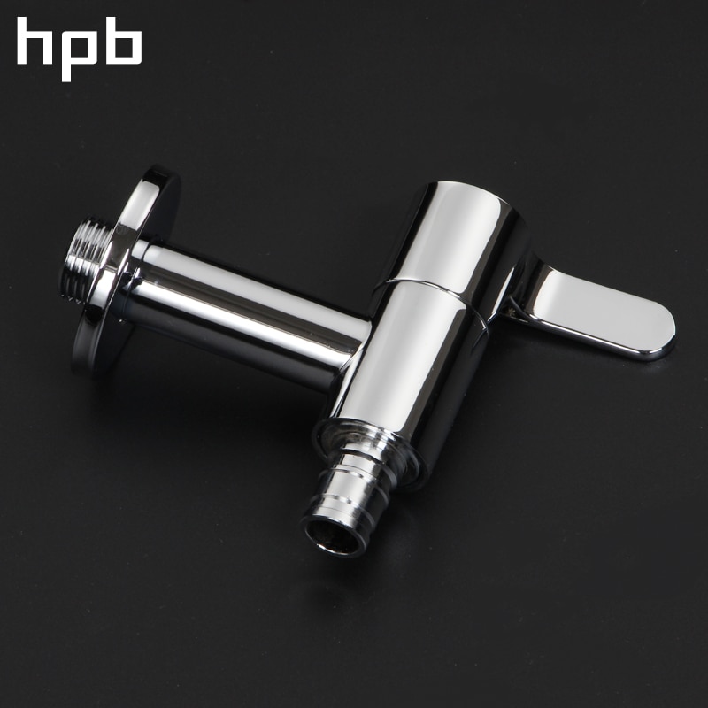 HPB Brass G1/2 G3/4 Bibcock Laundry Utility Faucets Garden Faucet Decorative Outdoor Faucet Washing Machine Connector Tap HP7302