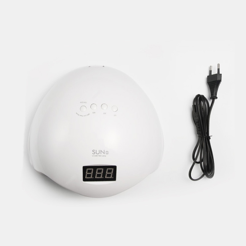 SUN 5-Lámpara para uñas, lámpara UV para esmalte de uñas 48W, secador de uñas LED para manicura y pedicura