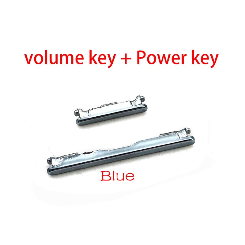 Volume Power Button Side Key For Lenovo Vibe C2 K10A40 C2 Side Button Key: Side Key - Blue