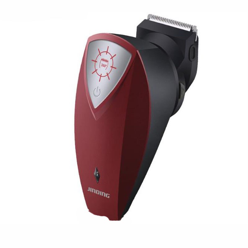 Tondeuse à cheveux électrique rechargeable, coupe-cheveux et barbe, rotative à 360 degrés, auto-assistance, chargeur USB