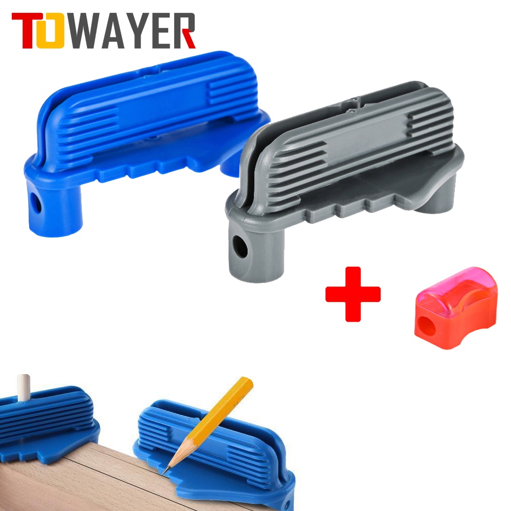 Center line Gauge Finder Center Scriber Carpenter Woodworking Tools Marking Centerline Gauge Wooden Mark Marker Locator Scribe