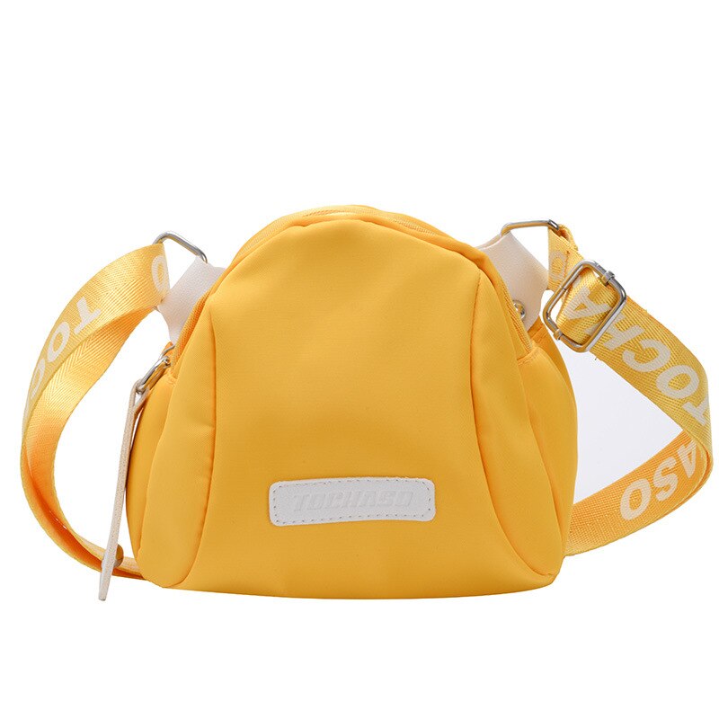 Ins Populaire Koreaanse Stijl Kleine Shell Nylon Doek Kinderen Candy Kleur Girls Crossbody Mobiele Telefoon Portemonnee Vrouwen tas