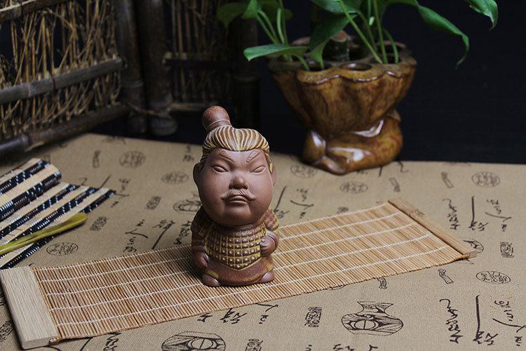 Xi&#39;an – ornement en céramique et porcelaine en terre cuite, zone touristique, artisanat de thé, décoration pour la maison, accessoires pour service à thé: 2