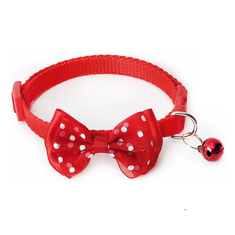Collier à nœud papillon pour chat, accessoires pour animaux de compagnie, réglable, pour petits chiens, chiot, chaton, fournitures de mariage: color 3