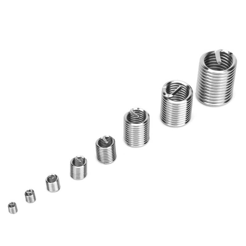 M2.5 Om M12 Opgerolde Draad Draad Schroef Mouw Draad Draad Insert Rvs Assortiment Van Draad Schroef Mouwen