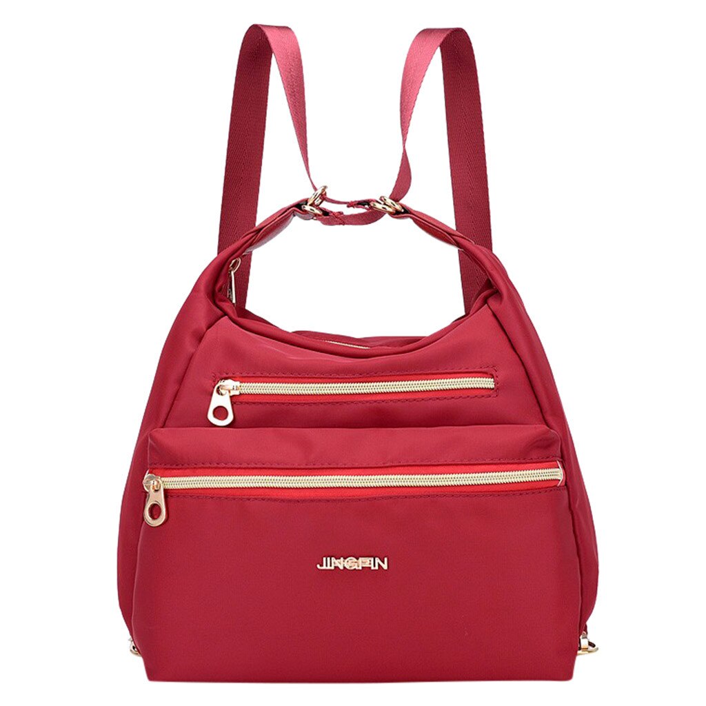 Sac à dos imperméable à l'eau de grande capacité pour femmes pour adolescentes sac d'école en Nylon