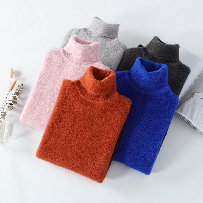 Nouvelle vêtements cachemire col roulé Pull hommes épais hommes chandails Slim Fit hiver Pull hommes Pull Homme hauts