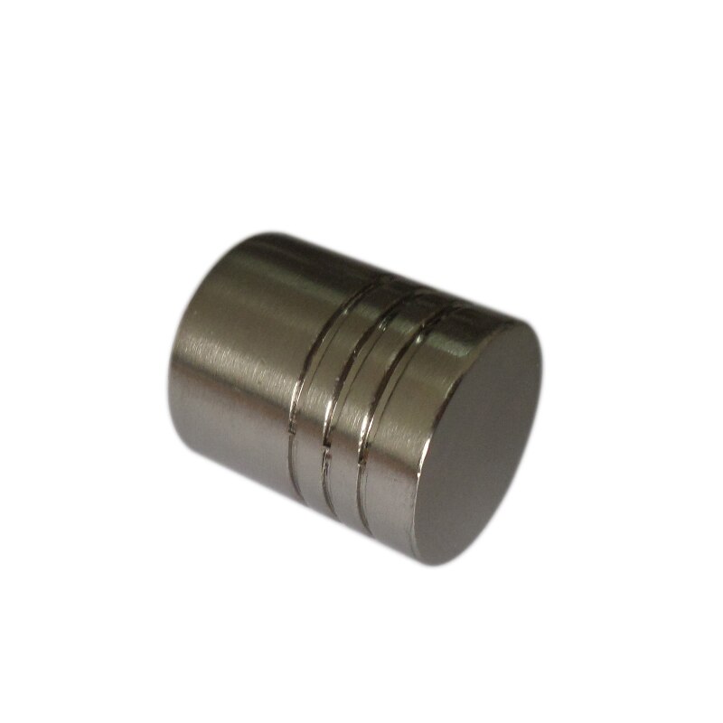D16mm haste de cortina cilindro de cabeça decorativa, acessórios de cortina materiais para decoração de janela