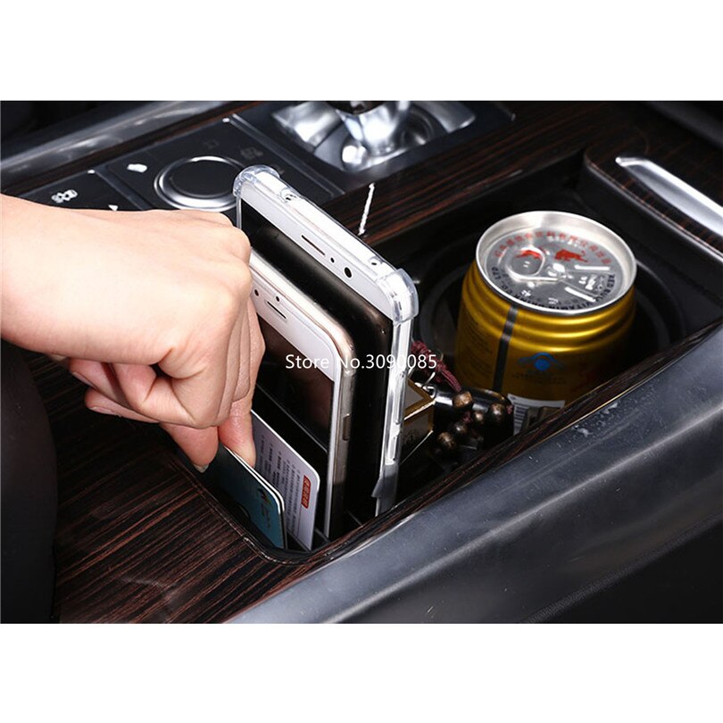 Car Central Console Multifunction Storage Box Phone Tray For Land Rover Range Rover Vogue L405 -17 RR Sport L494