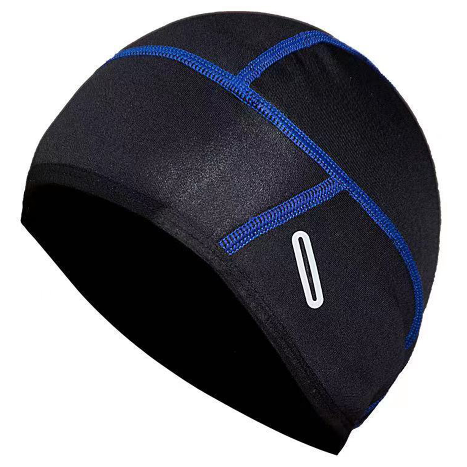 Gorro térmico para ciclismo para hombre y mujer, gorro de invierno a prueba de viento para esquí, correr, esquiar, montar en moto, Mtb, 1 unidad: Azul