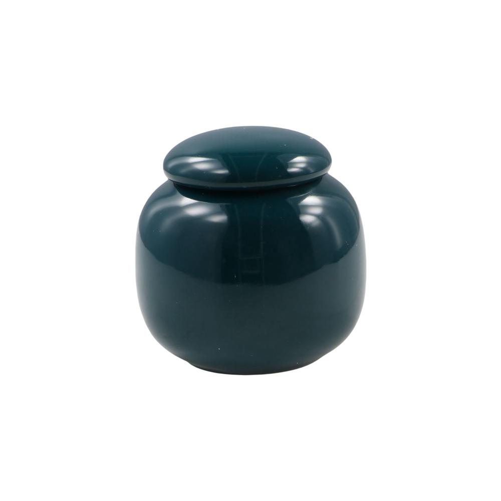 Niedliche leere Keramikgläser mit Farbglasur, Mini-Unterabfüllung, Tee-Vorratsglas, versiegelte Teebox, Kosmetik