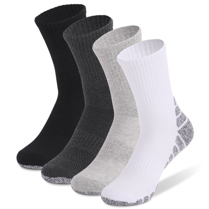 Men Breathable Thicker Warm Cotton Running Socks Women Wicking Sweat Climbing Hiking Outdoor Sports Socks