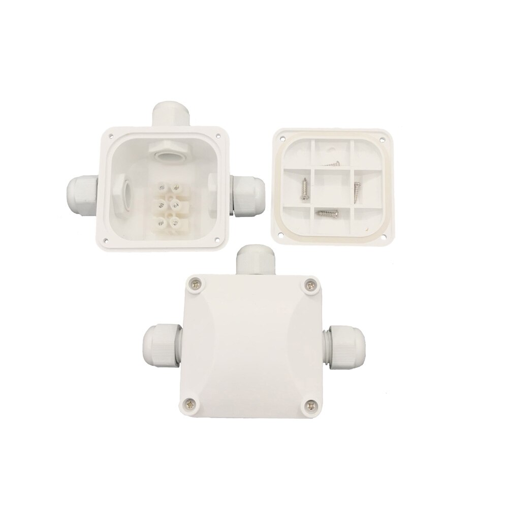IP68 electrical cable waterproof connector t shape 2 3 Pin 3 Way Outdoor Waterproof ABS Plastic Gland Electrical Junction Box