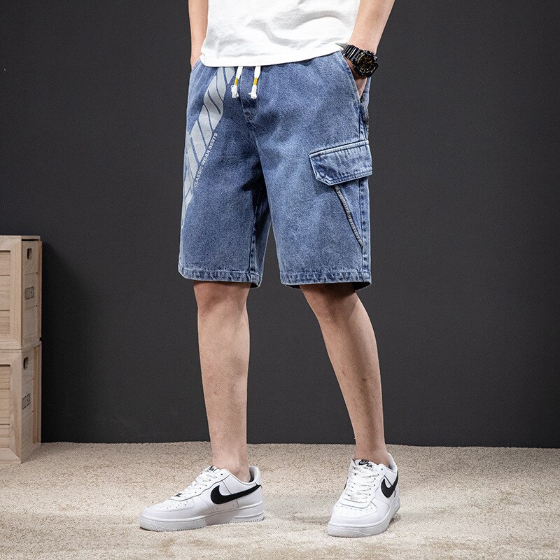Plus Size 8XL7XL 6XL XXXXXL Casual Denim Shorts Mens Summer Cotton Jeans Shorts Cargo Shorts For Men Hole Vintage Short Pant
