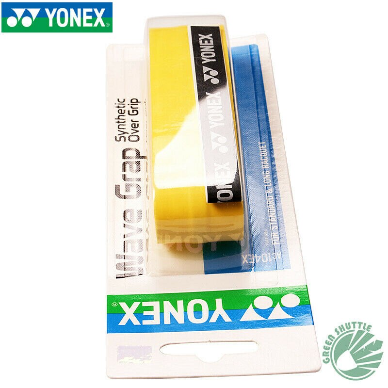 Original Yonex Racquet Sport Badminton Accessories AC104EX Grips 3 PCS