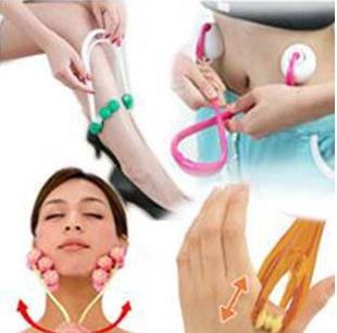 Gewicht Bal Body Massage Buik Armen Ronde Schraper Roller Massager Huishoudelijke Handmatig: H