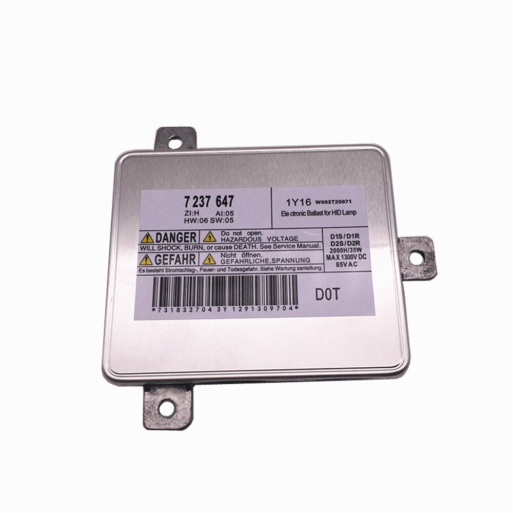 Xenón HID Módulo de unidad de Control de balastro de xenón D1S D3S balasto para Faro de Control de computadora para BMW 7237647 de 63117237647