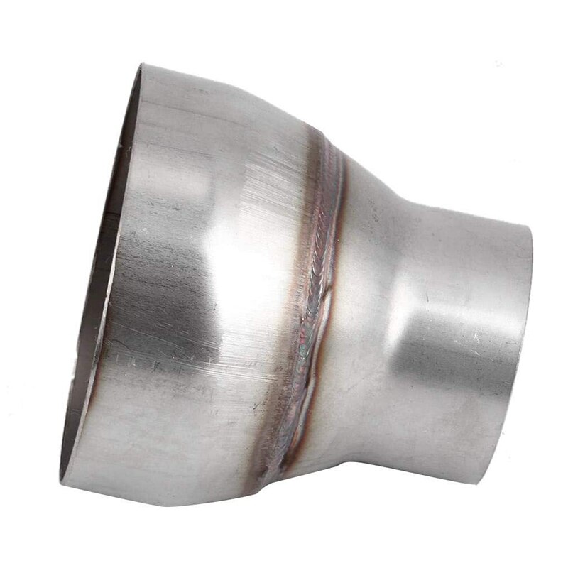 Tubo adaptador de escape para coche, accesorio Universal de acero inoxidable de 2,5-4 pulgadas, Turbo reductor, junta para Mazda, Dodge, Acura