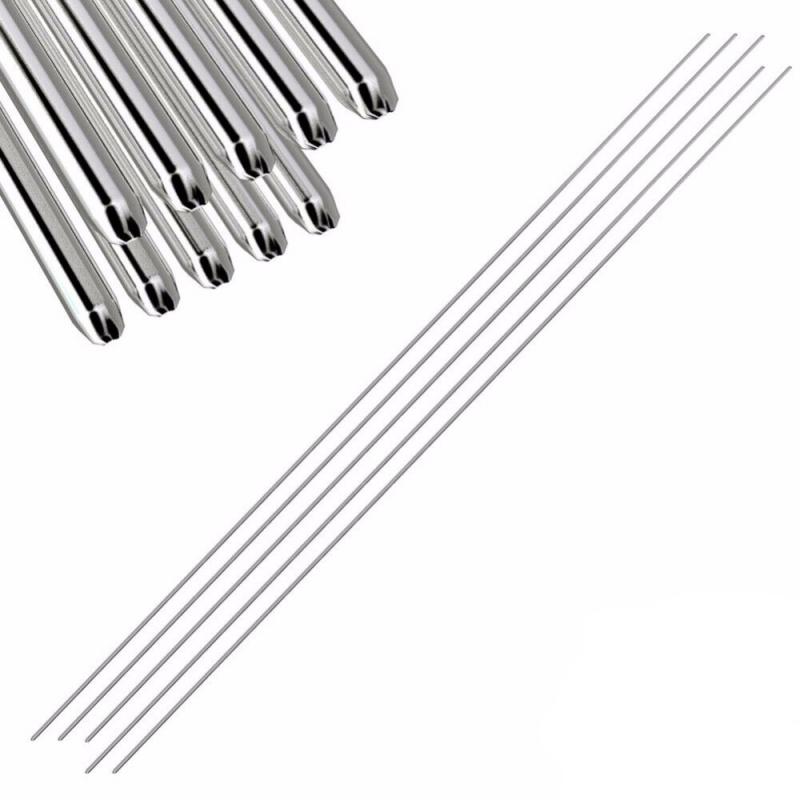Aluminum Welding Brazing Rod Low Temperature Aluminium Welding Rod Electrodes Silver Super Easy Melt Wire Solder Cored 1.6/2mm