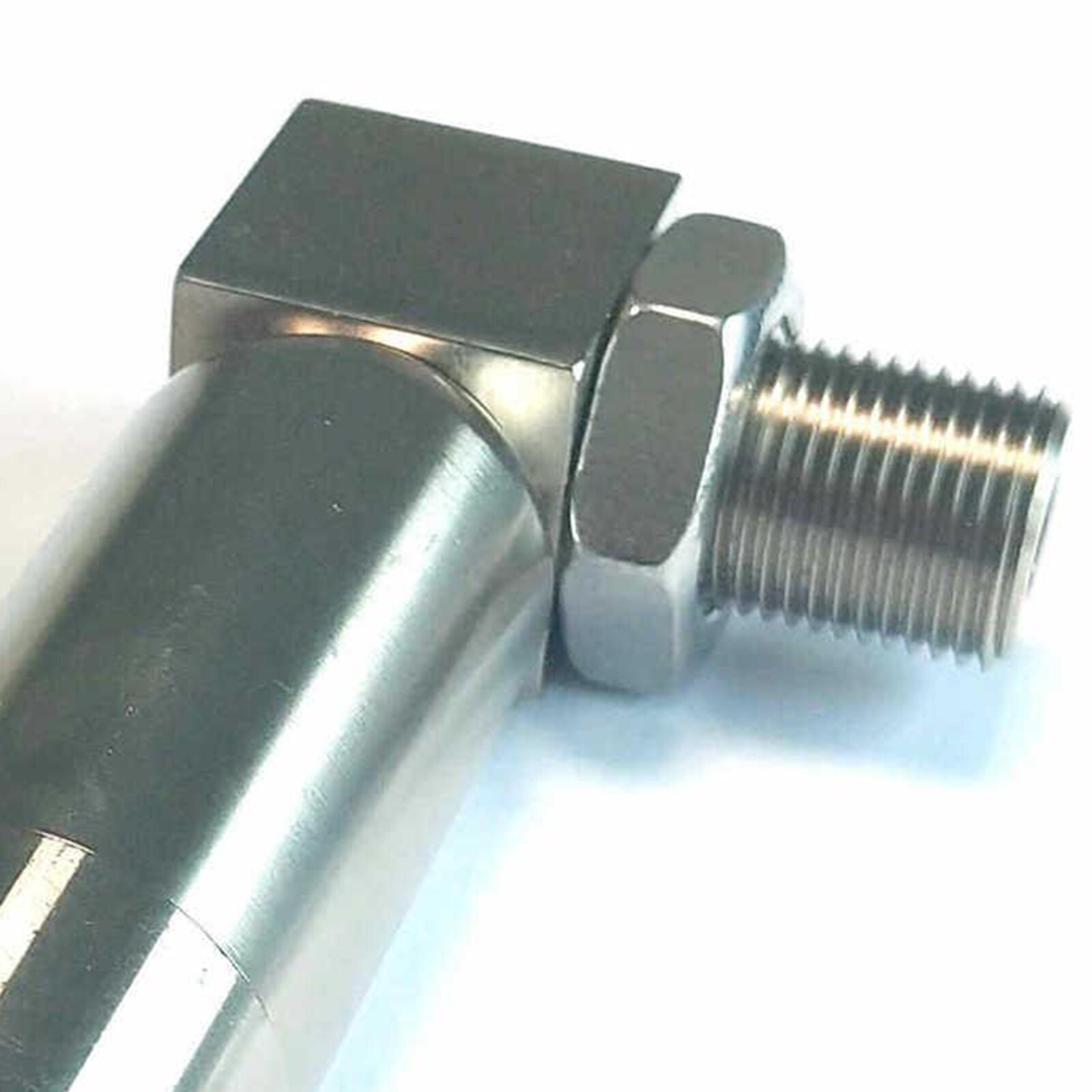 Rvs O2 Zuurstof Sensor Angled Adapter M18 X1.5 Premium