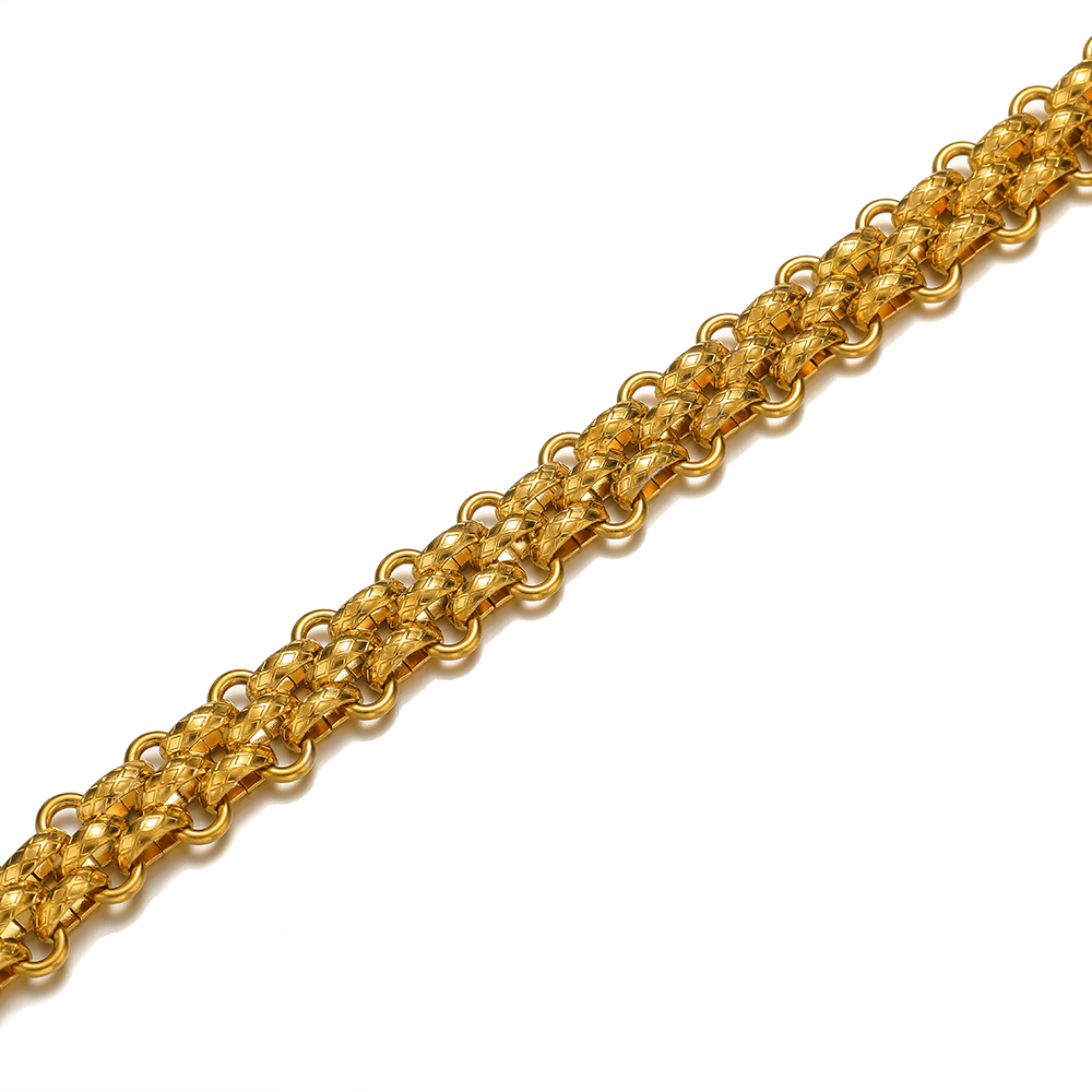 Cadenas gruesas grandes y pesadas de acero inoxidable de 1 metro para joyería DIY, collares Punk de Hip Hop, suministros de accesorios para pulseras: Verde