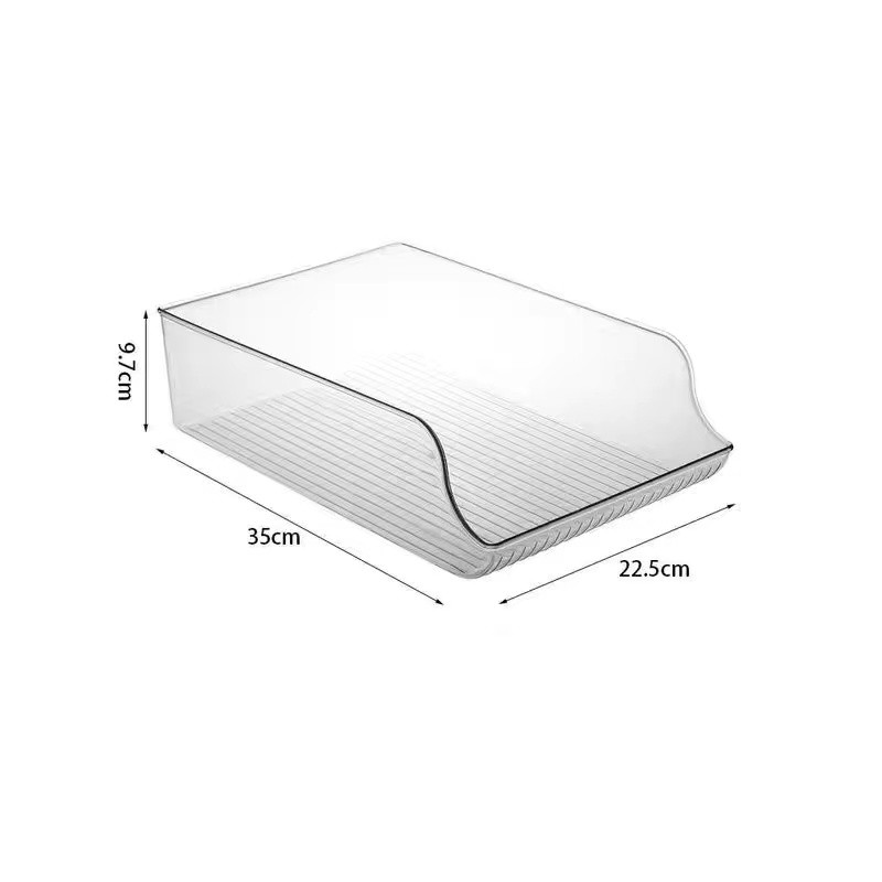 Koelkast Organizer Bins Blikjes Frisdrank Dispenser Drank Fles Houder Koelkast Organizer Pantry Organisator Keuken Opbergrek blikjes houder koelkast: Licht Groen